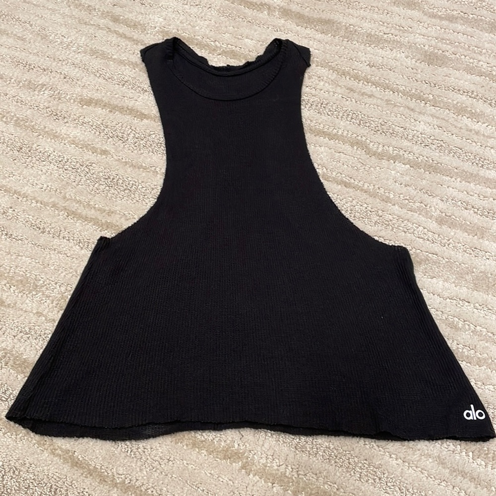 NWOT ALO ONE SIZE BLACK TANK